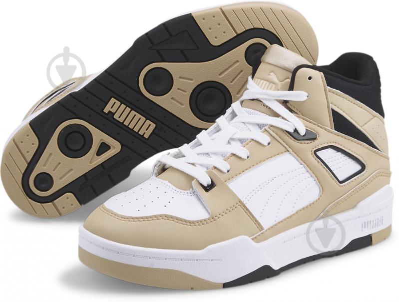 Кросівки жіночі Puma SLIPSTREAM INVDR MID WNS 38656501 р.40 бежеві із чорним - фото 3