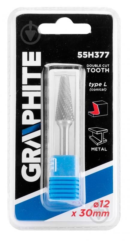 Фреза конусная GRAPHITE 55H377 - фото 2