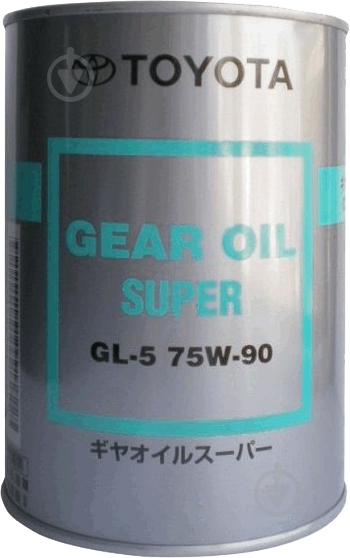 Масло трансмиссионное Toyota gear oil super 75W-90 1 л (0888502106) - фото 1