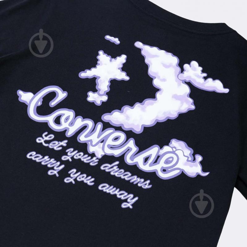 Футболка Converse SEASONAL GRAPHIC WORD ART SS TEE 10024536-001 р.M черный - фото 8