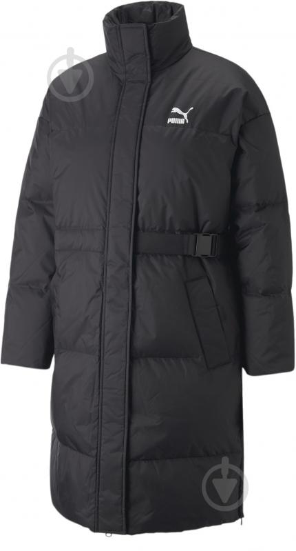 Пальто жіноча зимова Puma DOWN COAT 53558301 р.L чорна - фото 1