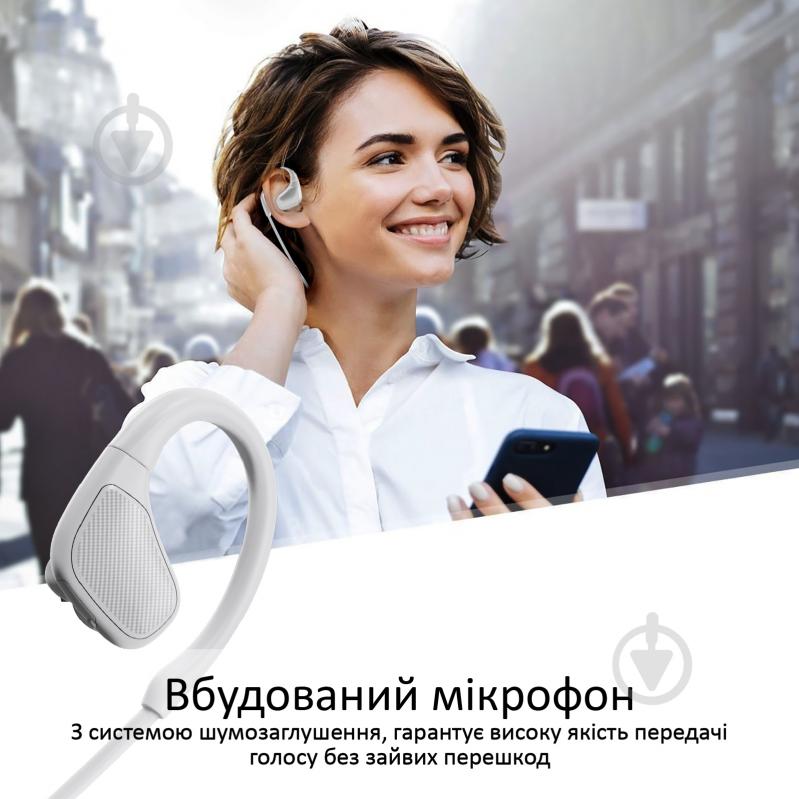 Наушники Promate Spirit white (spirit.white) - фото 6