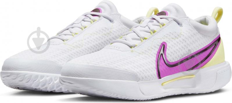 Кроссовки женские демисезонные Nike ZOOM COURT PRO HC DV3285-101 р.39 белые - фото 6