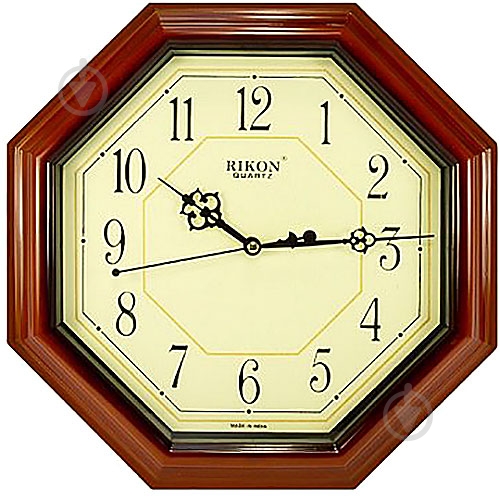 Годинник настінний 4851 wood RIKON - фото 1