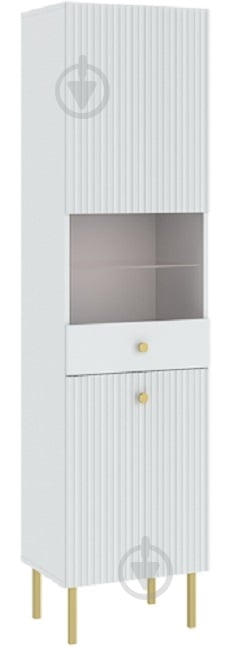 Витрина Intermeble VIENA 2д 1930х470х420 мм золотой белый (5003208BIZO) - фото 1 Витрина Intermeble VIENA 2д 1930х470х420 мм золотой белый (5003208BIZO) - фото 1