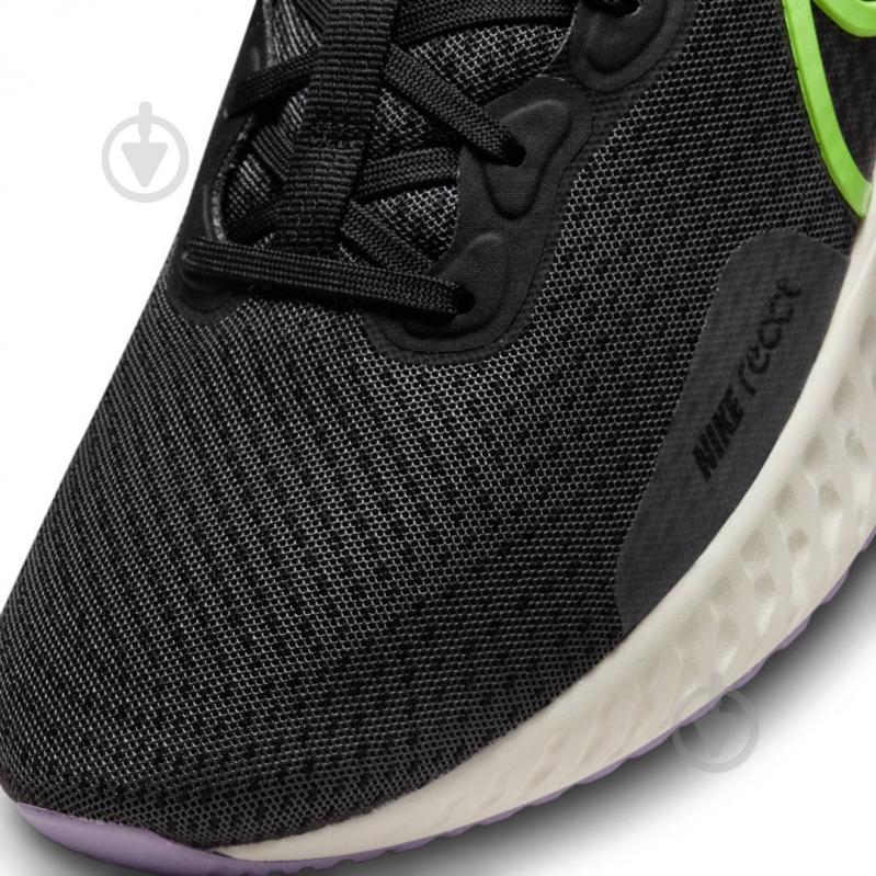 Кроссовки мужские Nike REACT MILER 3 DD0490-005 р.42 черные - фото 6 Кроссовки мужские Nike REACT MILER 3 DD0490-005 р.42 черные - фото 6