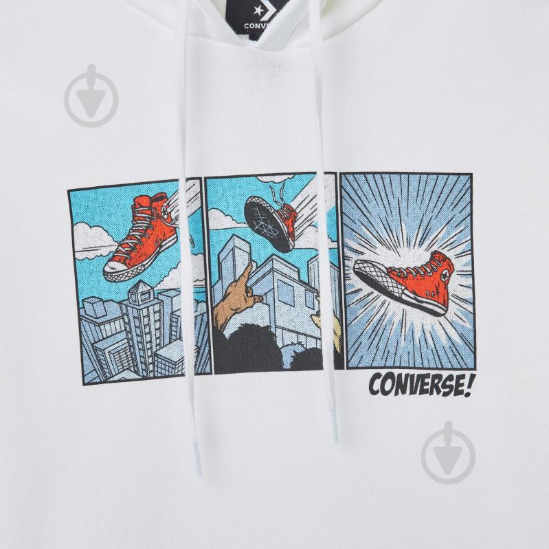 Джемпер Converse Chuck Comic Hoodie 10023948-102 р. 2XL білий - фото 3