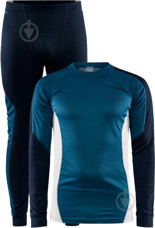 Комплект термобілизни Craft CORE DRY BASELAYER SET M 1909707-396676 р.XXL синій - фото 1