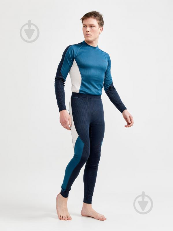 Комплект термобелья Craft CORE DRY BASELAYER SET M 1909707-396676 р.XXL синий - фото 2