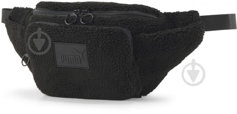 Сумка на пояс Puma CORE SHERPA WAIST BAG 7916201 чорний - фото 1