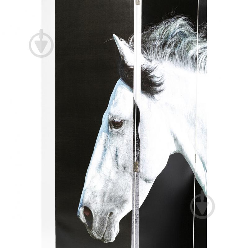 Ширма KARE Design Beauty Horses 1800x30xчерно-белый - фото 2