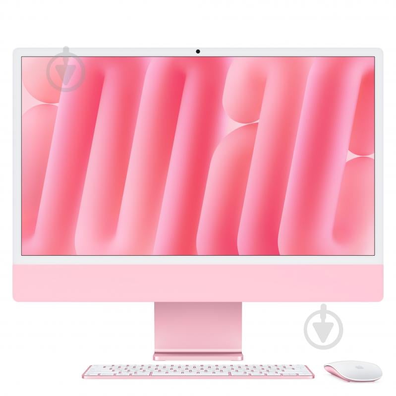 Моноблок Apple iMac М4 4.5К 10‑ядер GPU 512GB 24" (MD2U4UA/A) pink - фото 1