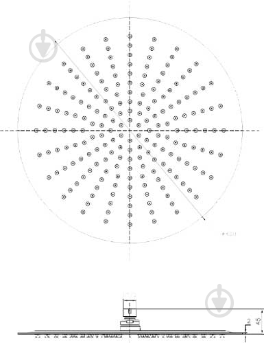 Верхний душ Imprese S400SS2 - фото 2