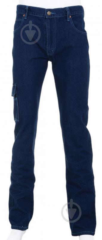 Брюки размер 33 темно-синий - фото 1