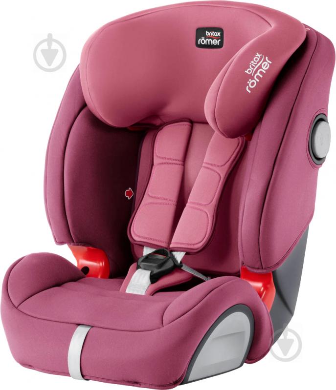 Автокресло Britax-Romer Evolva 123 SL Sict розовый wine rose 2000027862 - фото 1