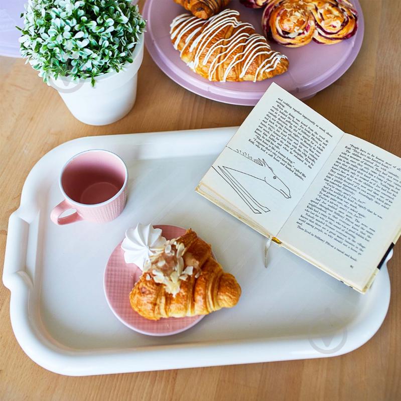 Поднос Алеана Мульти 45х30х4 см белая роза - фото 3