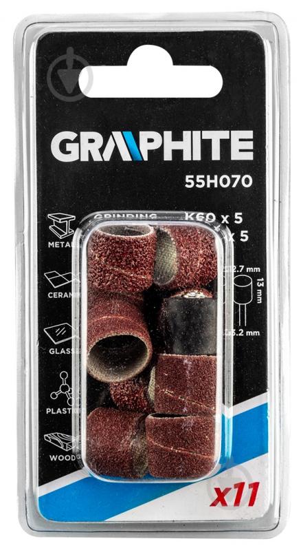 Набор насадок GRAPHITE 55H070 - фото 5