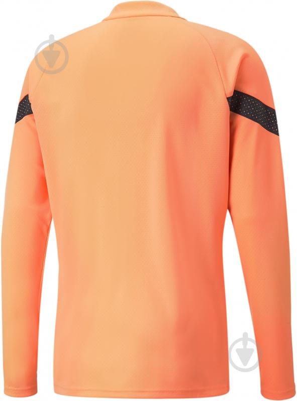 Джемпер Puma FCSD TRAINING 1/4 ZIP TOP 76723105 р.L оранжевый - фото 2