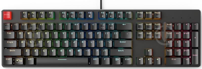 Клавиатура GLORIOUS GMMK Full Size Customized black (GMMK-RGB-V2) - фото 1