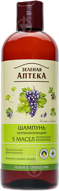 Шампунь Зеленая аптека Нормалізуючий 500 мл - фото 1