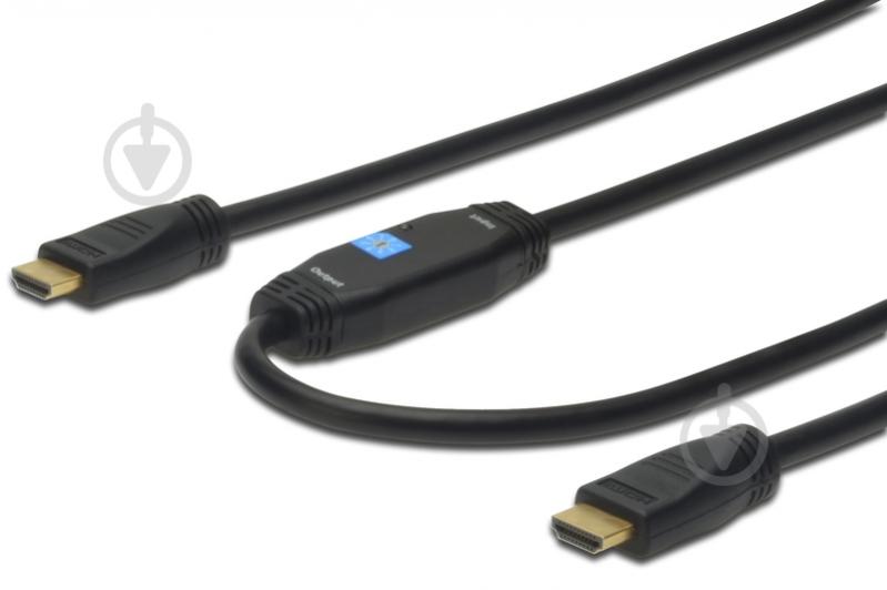 Кабель Digitus HDMI 20 м чорний (DK-330105-200-S) - фото 1