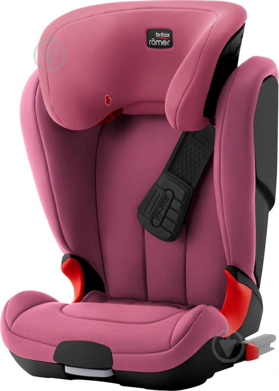 Автокресло Britax-Romer Kidfix XP Black Series розовый wine rose 2000027595 - фото 1