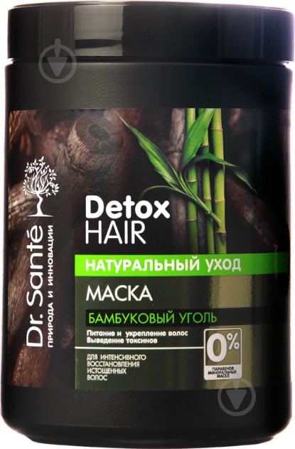 Маска для волосся Dr. Sante Detox Hair 1000 мл - фото 1