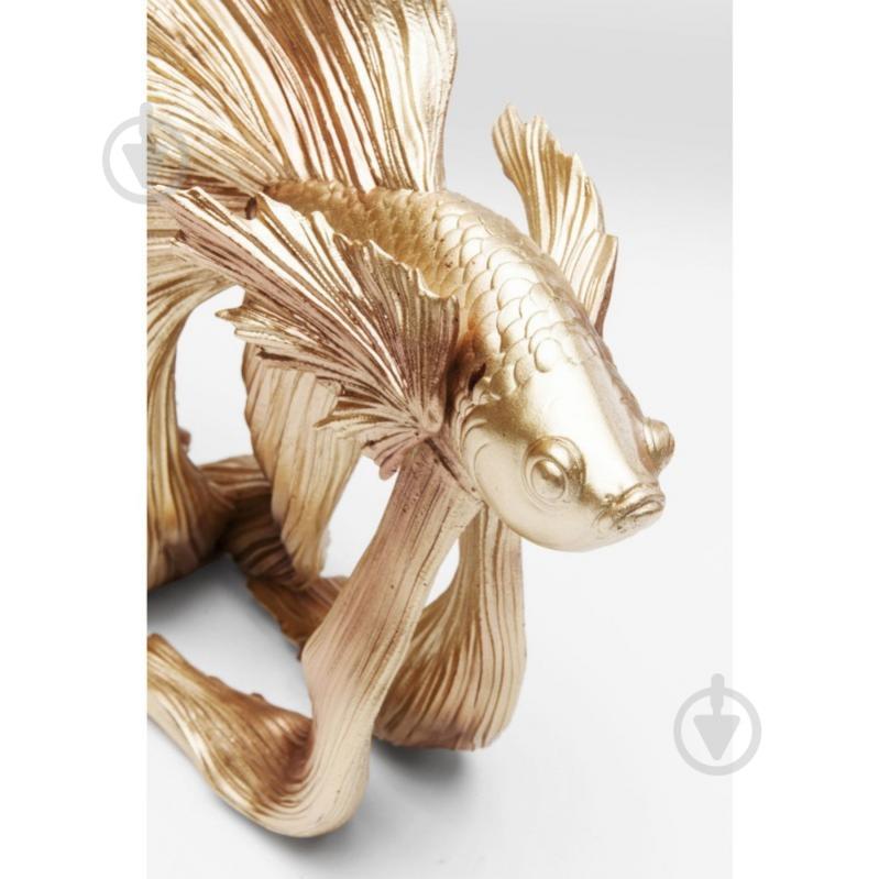 Статуэтка Betta Fish Gold 57x63x34 см KARE Design - фото 5