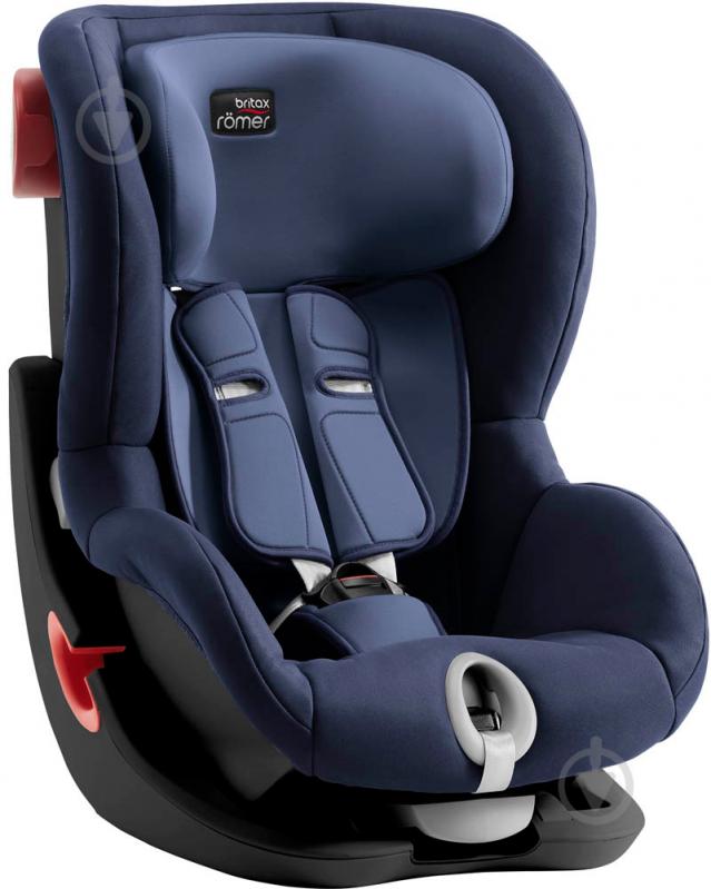 Автокресло Britax-Romer King II Black Series синий moonlight blue 2000027560 - фото 3