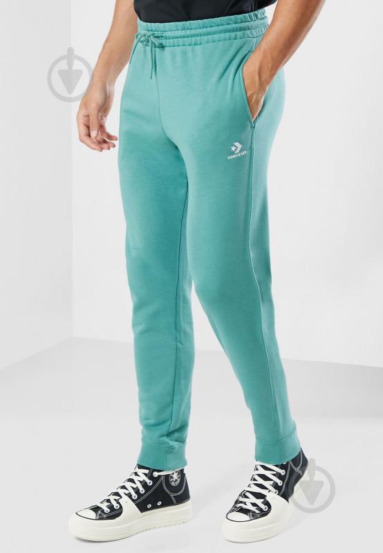 Брюки Converse GO-TO EMBROIDERED STAR CHEVRON FRENCH TERRY SWEATPANT 10023873-346 р. XL зеленый - фото 1 Брюки Converse GO-TO EMBROIDERED STAR CHEVRON FRENCH TERRY SWEATPANT 10023873-346 р. XL зеленый - фото 1