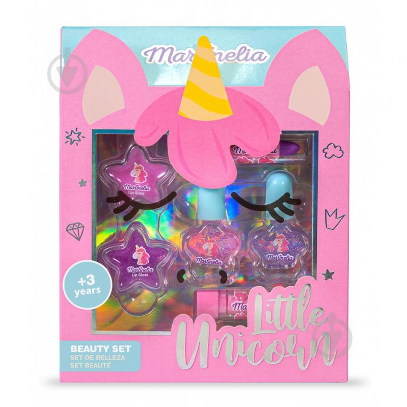 Набір дитячої декоративної косметики Martinelia Unicorn Face Box (30587) - фото 1