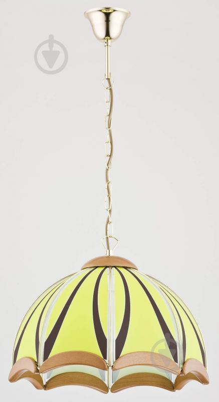 Підвіс ALFA Sikorka 3xE27 світло-зелений 60155 - фото 1