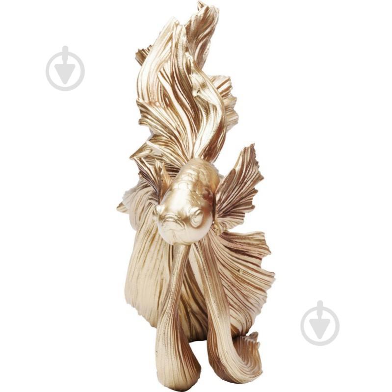 Статуэтка Betta Fish Gold 37x34x14 см KARE Design - фото 3