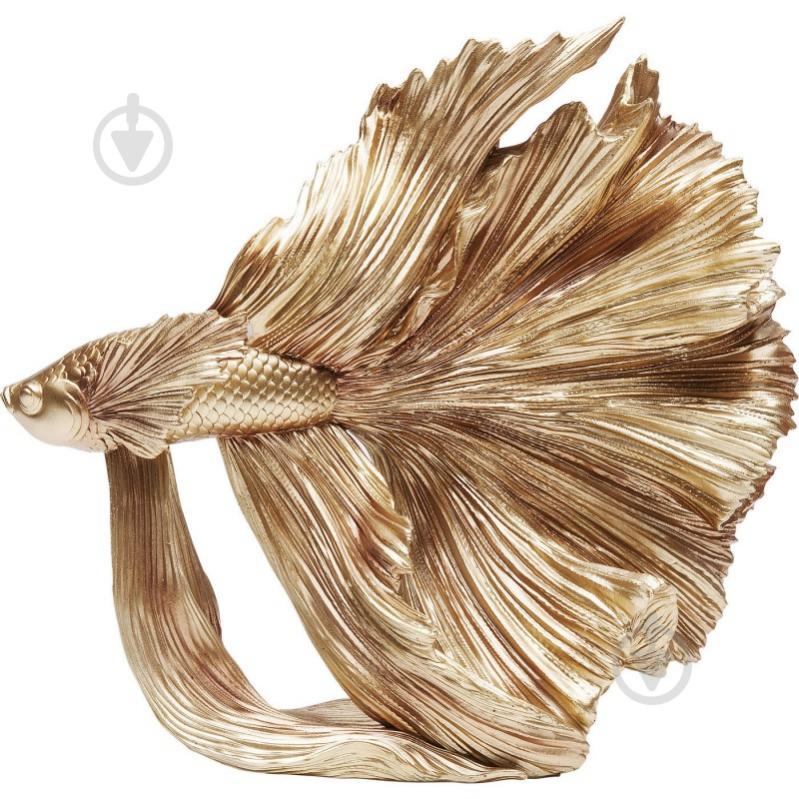 Статуетка Betta Fish Gold 37x34x14 см KARE Design - фото 1