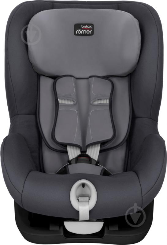 Автокресло Britax-Romer King II Black Series серый storm gray 2000027559 - фото 2