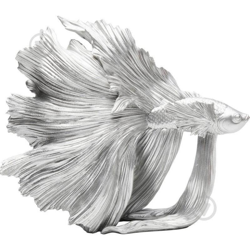 Статуетка Betta Fish Silver 37x34x14 см KARE Design - фото 7