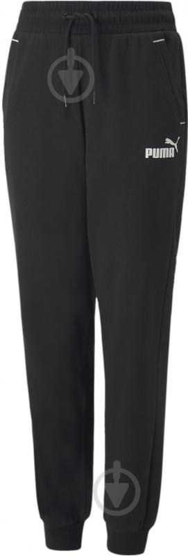 Штани Puma PUMA POWER SWEATPANTS FL B 67010001 р. 164 чорний - фото 1