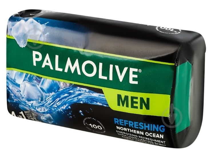 Мило Palmolive Men 4 в 1 Northern Ocean 90 г - фото 1 Мило Palmolive Men 4 в 1 Northern Ocean 90 г - фото 1