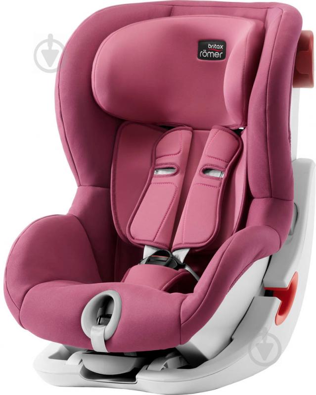 Автокресло Britax-Romer KING II розовый wine rose 2000027841 - фото 1