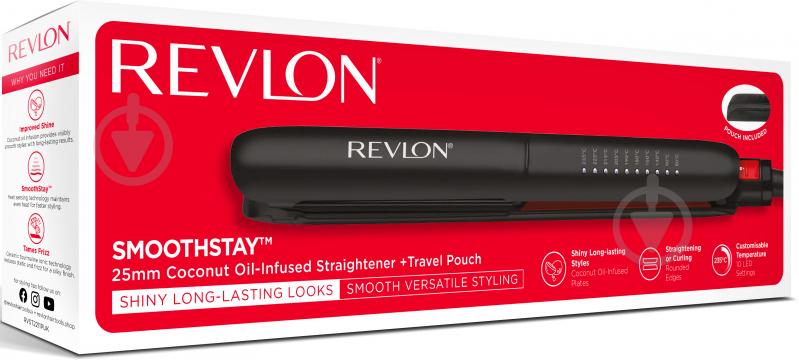 Стайлер Revlon Smoothstay Straightener RVST2211PE - фото 10