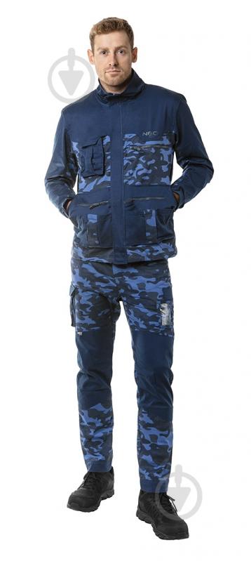 Куртка робоча NEO tools CAMO Navy р. M 81-213 синій - фото 14