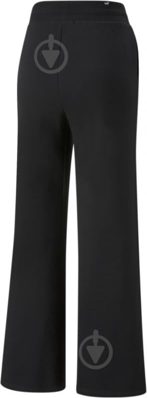 Брюки Puma ESS+ EMBROIDERY WIDE PANTS FL 67000601 р. L черный - фото 2