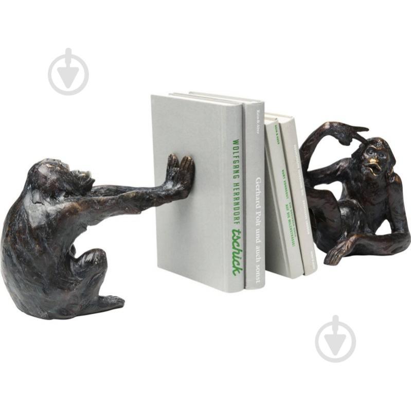 Статуэтка Книгодержатель Monkey 17х20х10 см (63924) KARE Design - фото 9