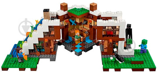 Lego minecraft the waterfall deals base 21134