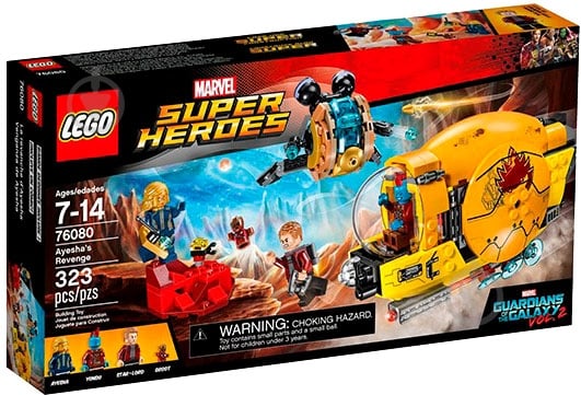 Конструктор LEGO Super Heroes Marvel Месть Аиши 76080 - фото 1