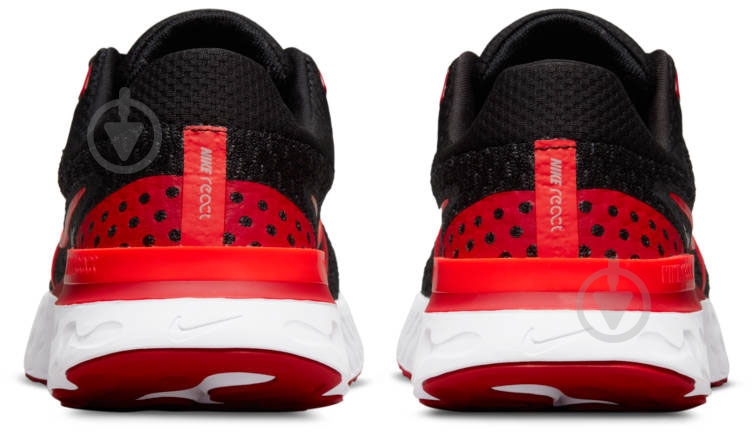 Кросівки жіночі Nike React Infinity Run Flyknit 3 W DD3024-008 р.38,5 чорно-червоні - фото 8