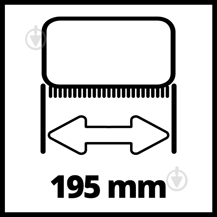 Щітка для підлоги Einhell ULTRA (жорстка) для PICOBELLA 18/215 3424122 - фото 4