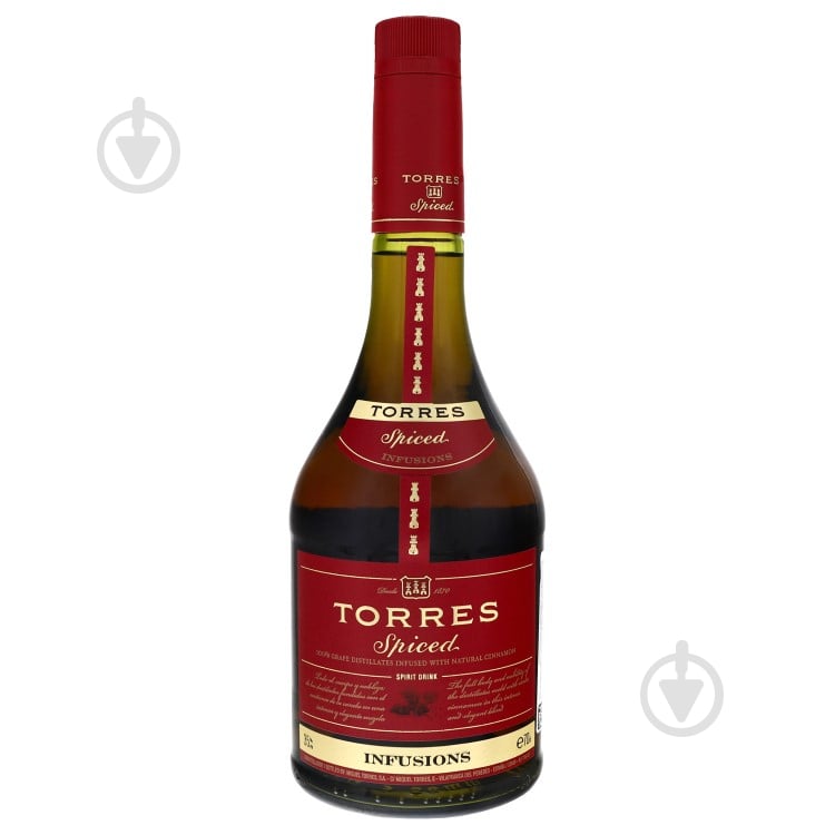 Бренді Torres Spiced Spirit Drink 35% (8410113008596) 0,7 л - фото 1