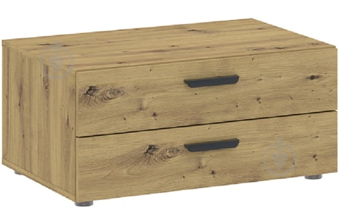Тумба Intermeble BASIC TWO 2ш 740x350x520 мм дуб артизан/дуб артизан - фото 1