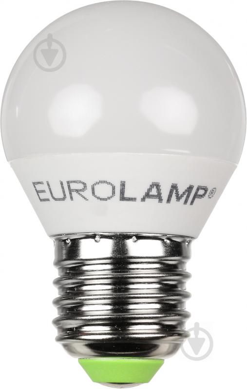 Лампа светодиодная Eurolamp 2 шт./уп. 5 Вт G45 матовая E27 220 В 4000 К MLP-LED-G45-05274(E) - фото 2